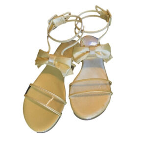 YELLOW SANDALS WITH BOW ✨✨✨